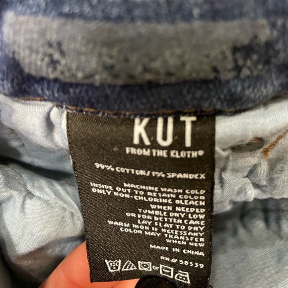 Kut From the Kloth Catherine Mid Rise Boyfriend Jeans Size 8 - Picture 14 of 14